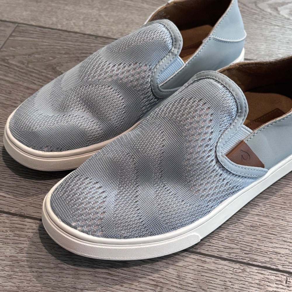 OluKai‎ Pehuea Slip On Sneakers Womens 5 Mesh Casual Walking Summer